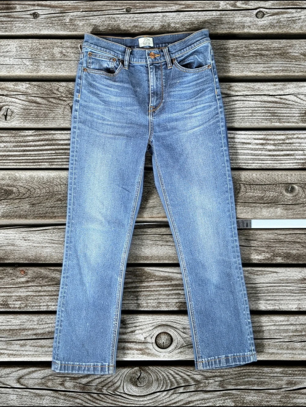 J.Crew Jeans Women's Size‎ 26 Billie Demi Bootcut Blue Wash